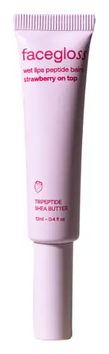 Facegloss Wet Lips Peptide Balm Strawberry on Top