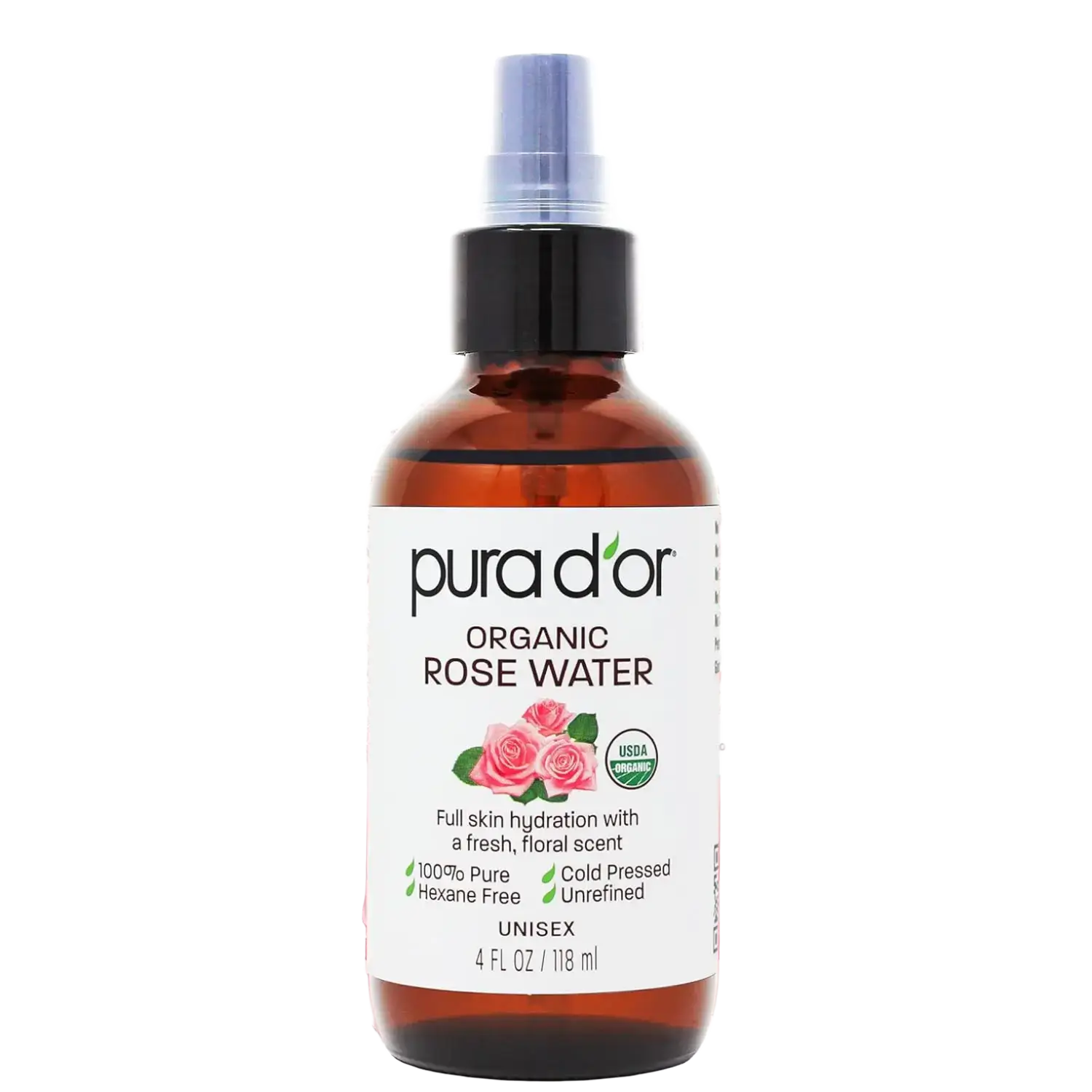 Pura D'or Organic Rose Water