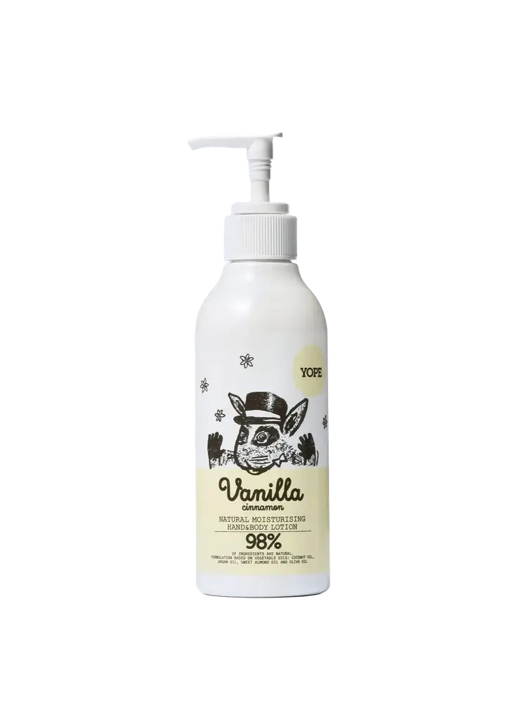 Yope Hand & Body Lotion Vanilla & Cinnamon