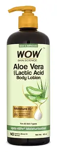 Wow Skin Science Aloevera and Lactic Acid Body Lotion