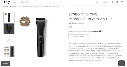 107 SOSEO VINBIOME Retinal Serum