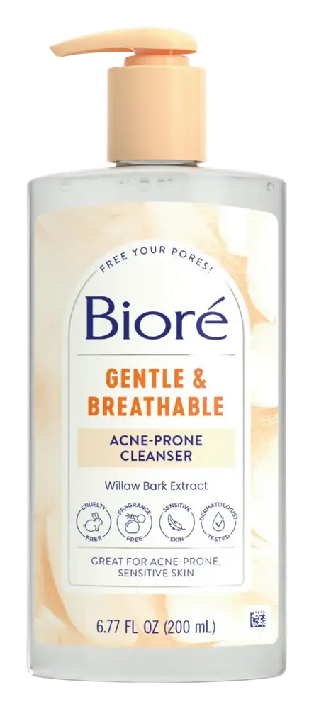 Biore Gentle & Breathable Acne-Prone Cleanser