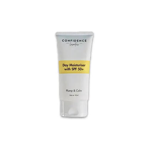 Confidence Cosmetics Plump & Calm Day Moisturiser with SPF 50+