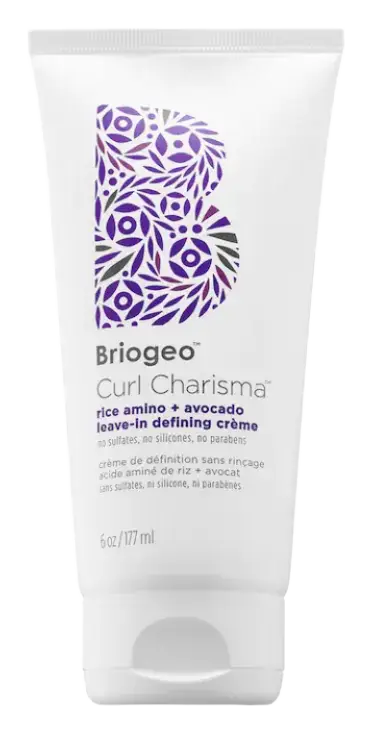 BrioGeo Curl Charisma Rice Amino + Avocado Leave–In Defining Cream