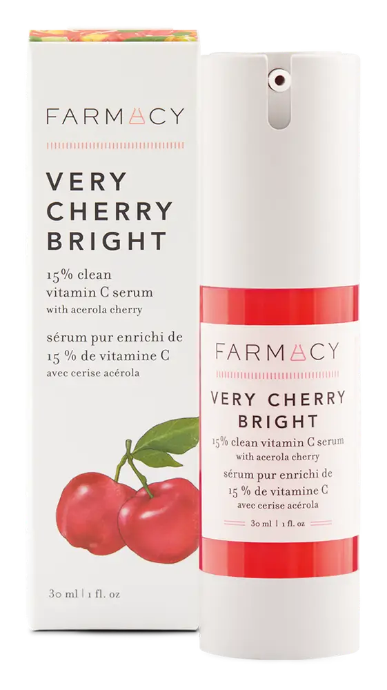 Farmacy Very Cherry Bright 15% Clean Vitamin C Serum with Acerola Cherry
