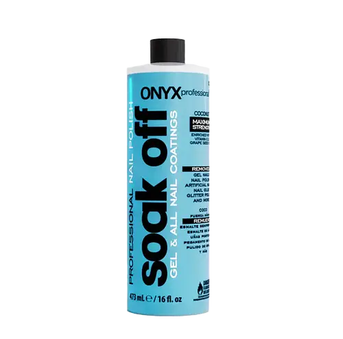 Onyx Professional Soak Off Formula Gel & Nail Polish Remover