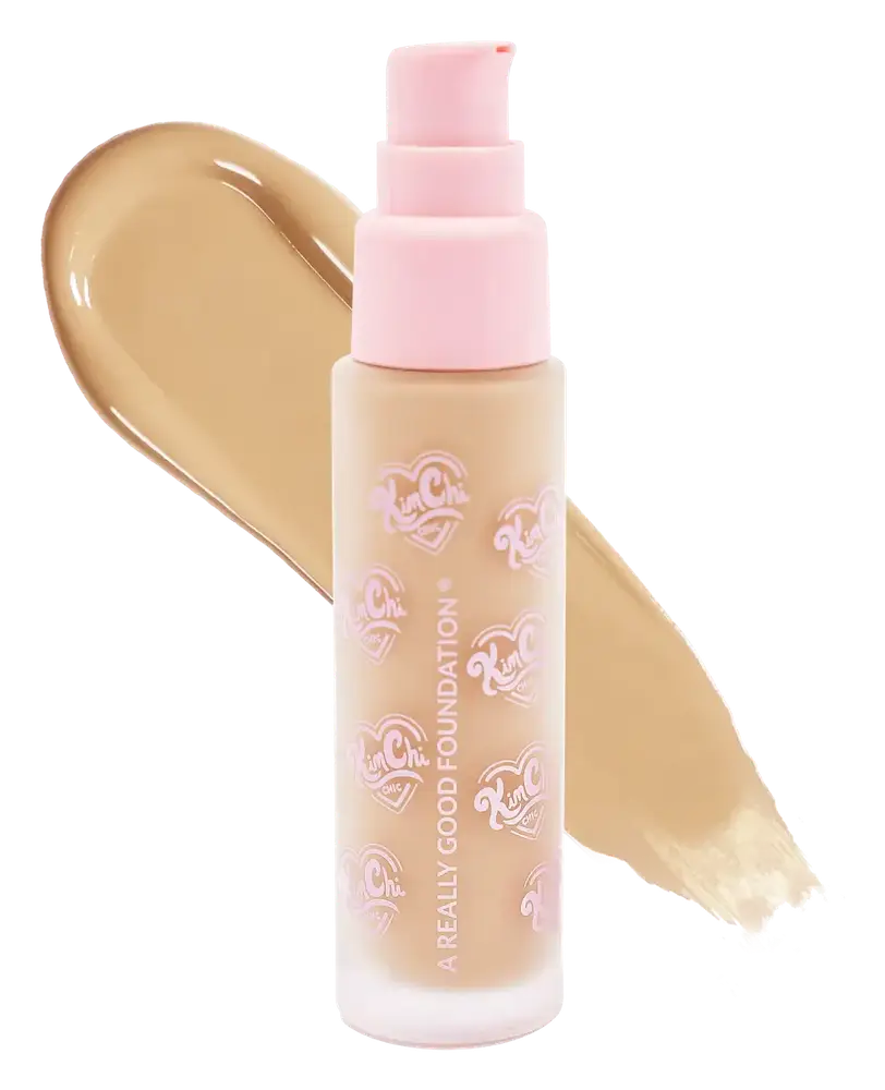 KimChi Chic Beauty A Really Good Foundation 104L Fair + Warm Olive Undertones