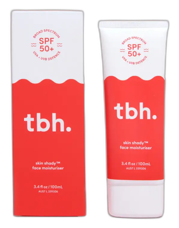 tbh. Skin Shady SPF 50+