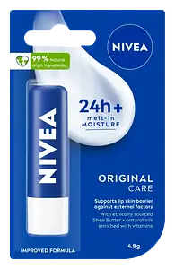 Nivea Melt-In Moisture Lip Balm Original (Australia)
