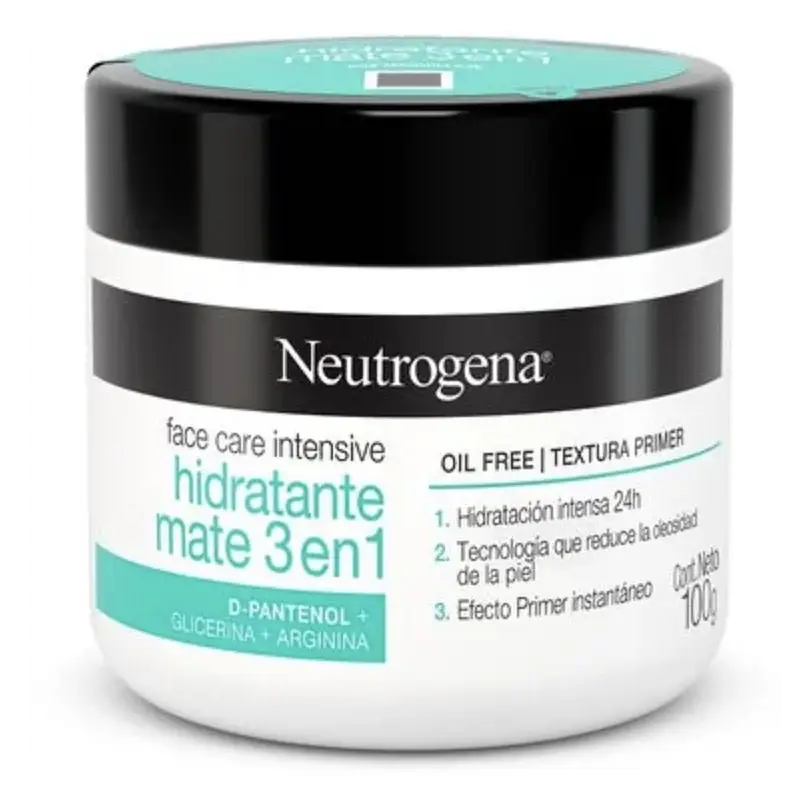 Neutrogena Face Care Intensive Hidratante Mate 3 In 1