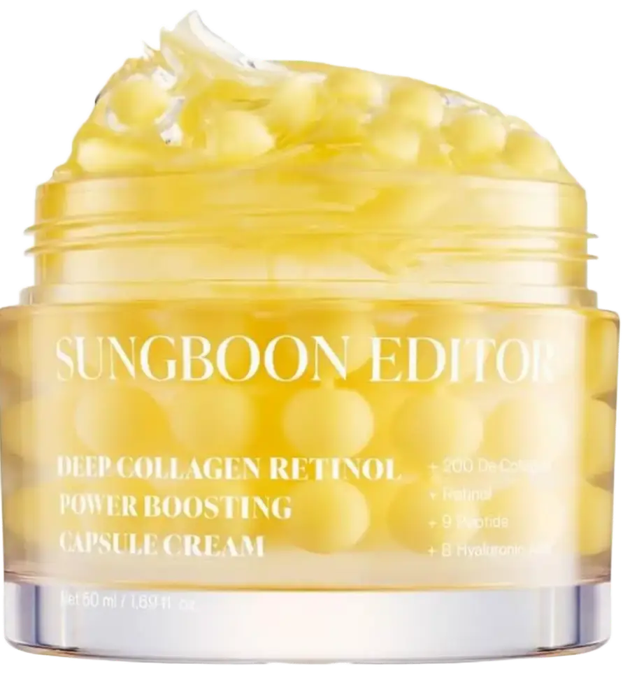Sungboon Editor Deep Collagen Retinol Power Boosting Capsule Cream