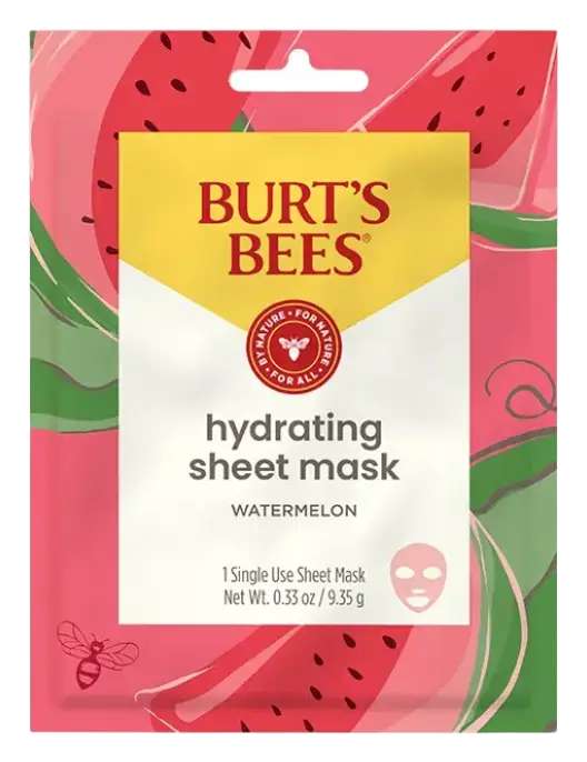Burt's Bees Hydrating Sheet Mask Watermelon