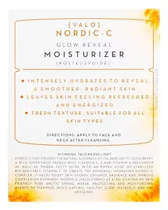Lumene VALO Glow Reveal Facial Moisturizer