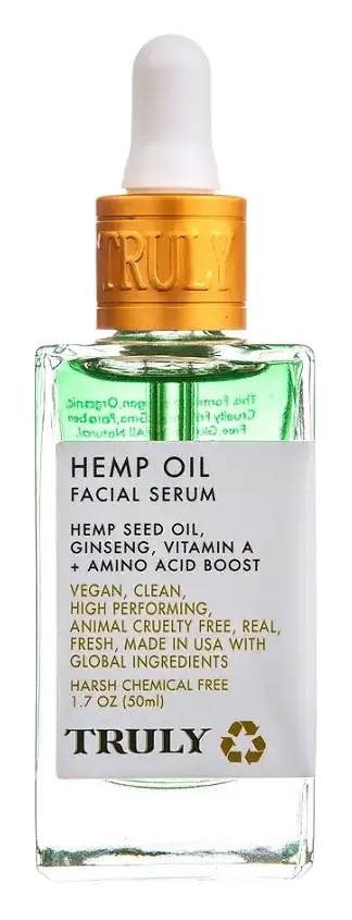 Truly Hemp Oil Facial Serum