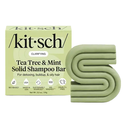 Kitsch Tea Tree & Mint Clarifying Shampoo Bar