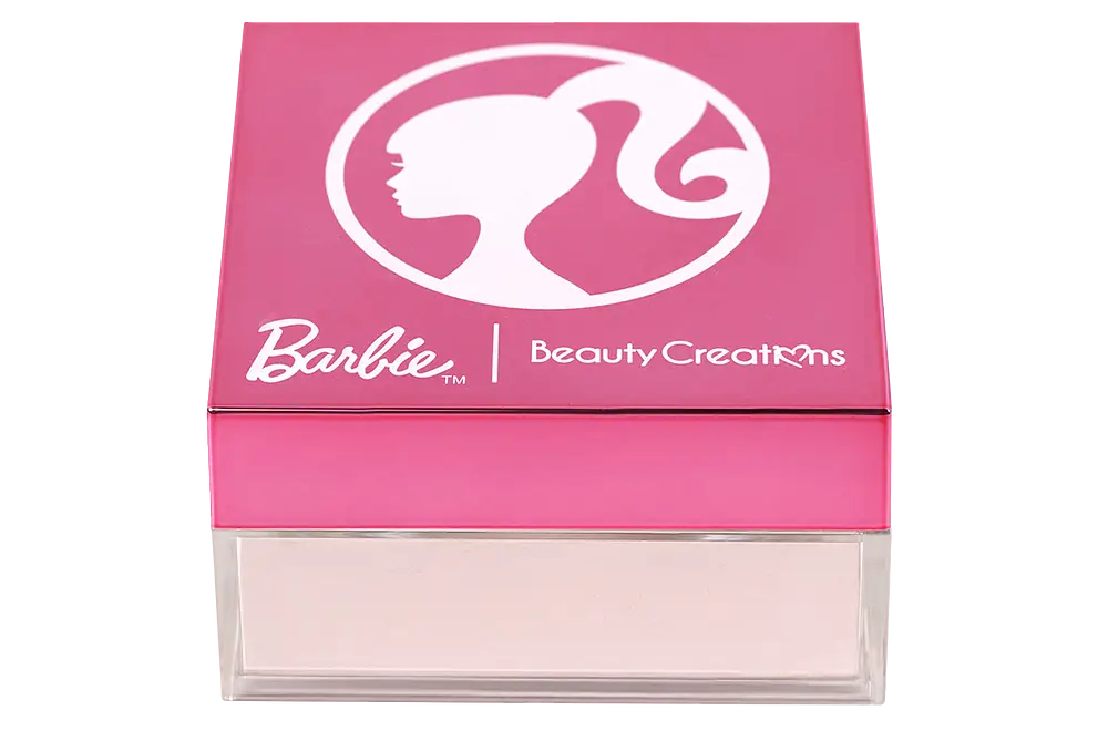 Beauty Creations Barbie Future Is Bright Pink Loose Setting Powder