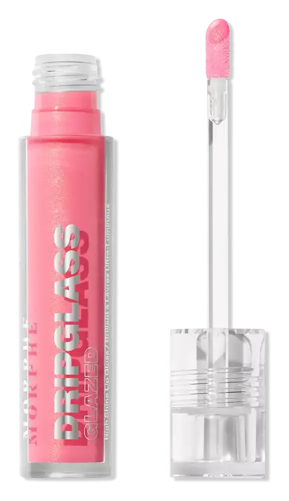 Morphe Dripglass Glazed High Shine Lip Gloss Pink Mirror