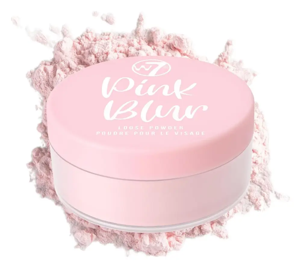 W7 Pink Blur Loose Powder