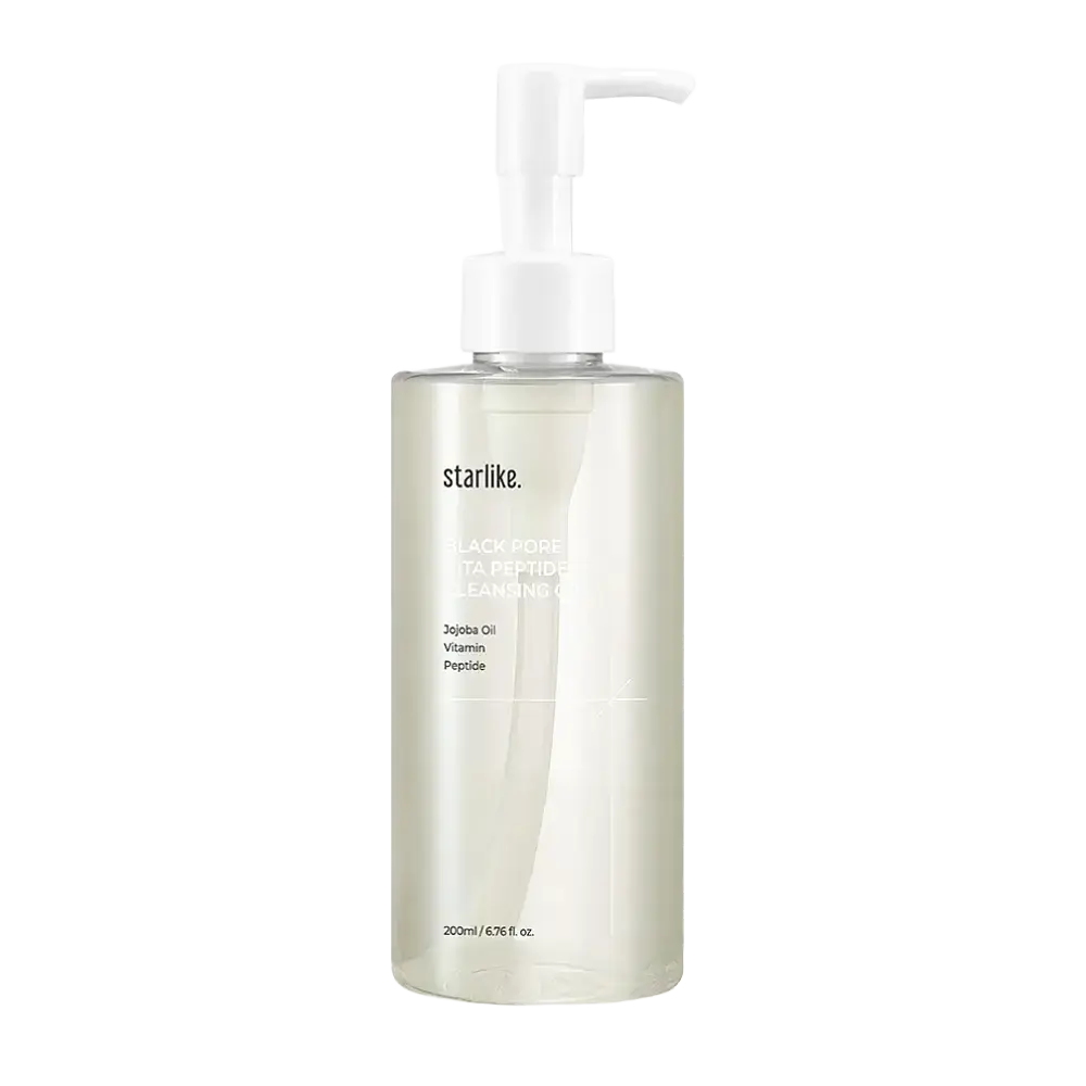Starlike Black Pore Vita Peptide Cleansing Oil
