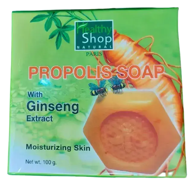 Healthy Shop Natural Propolis Soap With Ginseng Extract