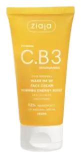 Ziaja Vitamin C.B3 Niacinamide Skin Renewal Wake Me Up Face Cream Morning Energy Boost