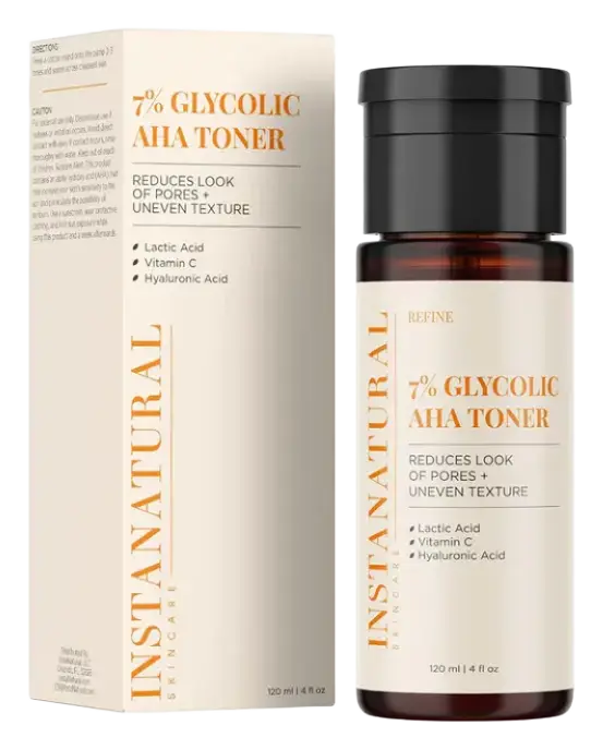 InstaNatural 7% Glycolic AHA Toner