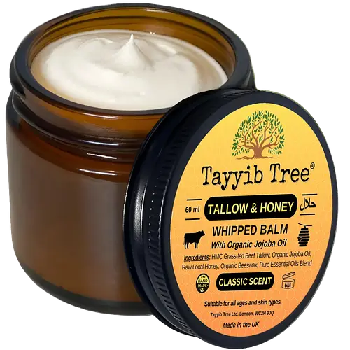 Tayyib Tree Tallow & Honey Whipped Balm Classic