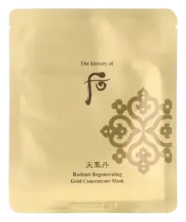 The History of Whoo Cheongidan Radiant Regenerating Gold Concentrate Mask