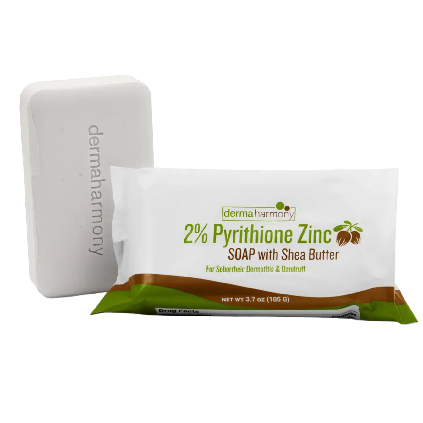 DermaHarmony 2% Pyrithione Zinc (ZnP) Shea Butter Bar Soap