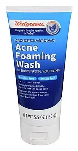 Walgreens Maximum Strength Acne Foaming Wash