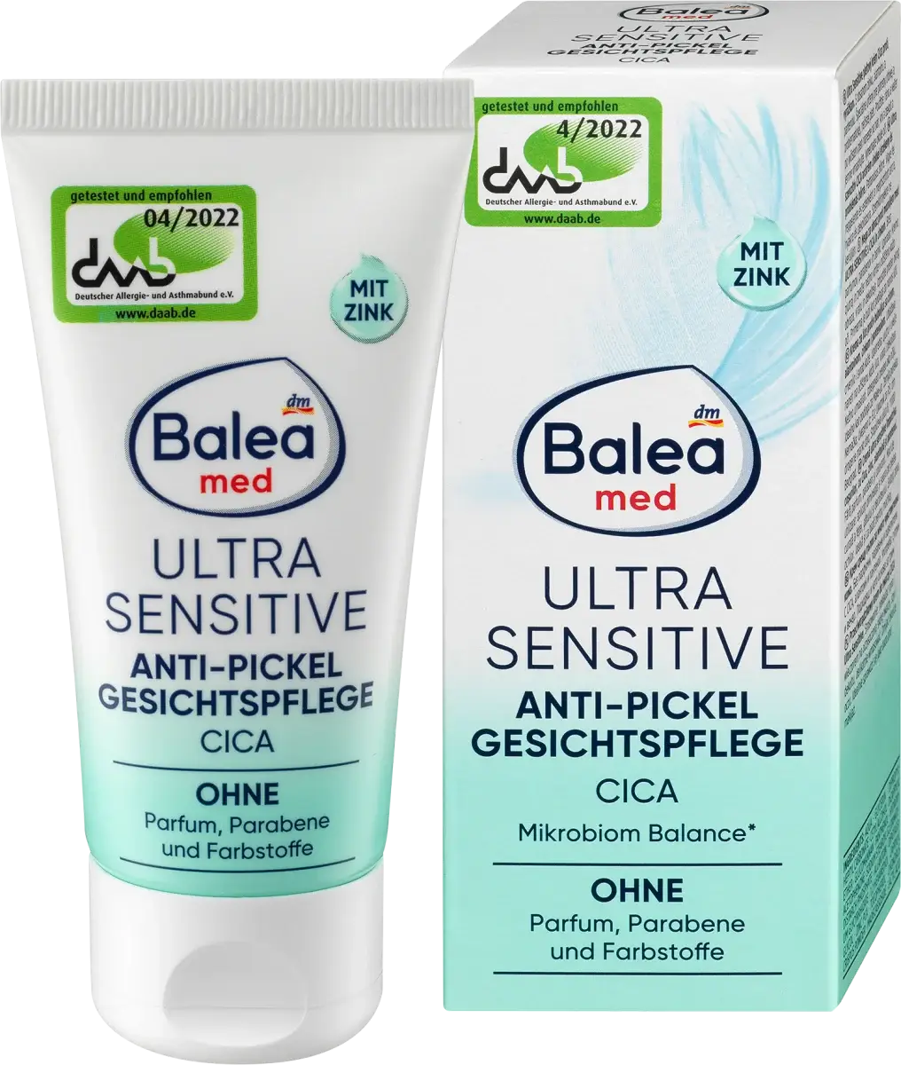 Balea Med Ultra Sensitive Anti-Pickel Gesichspflege Cica