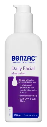 Benzac Daily Facial Moisturiser