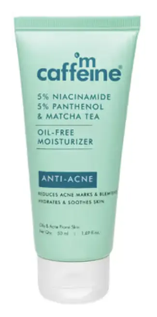 mCaffeine 10% Niacinamide, 5% Panthenol & Matcha Tea Oil-Free Moisturizer