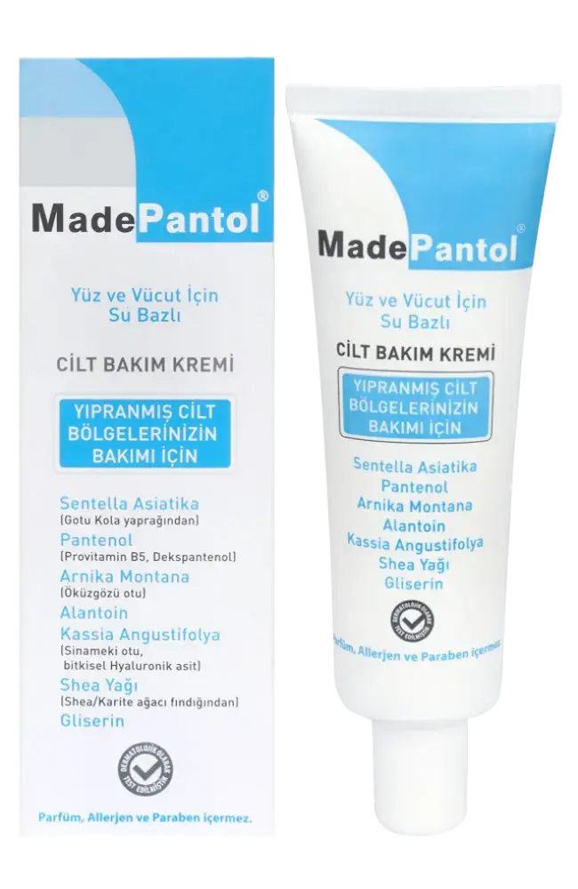 Dermadolin Madepantol Su Bazlı Cilt Bakım Kremi