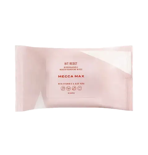 Mecca Cosmetica Mecca Max Hit Reset Biodegradable Makeup Removing Wipes