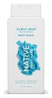 Native Body Wash Sour Berry Belts