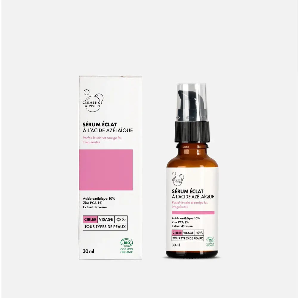 Clemence & Vivien Sérum Éclat Acide Azélaïque 10%