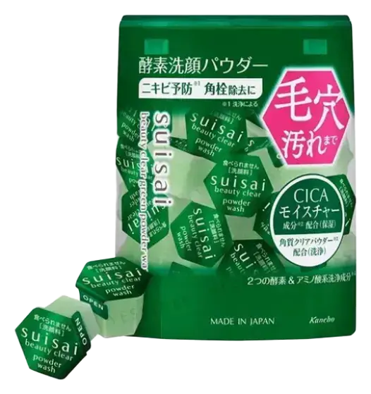 Suisai Beauty Clear Green Powder Wash