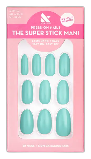 Olive & June Tab Press-Ons Medium All Manis on Deck
