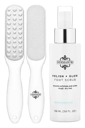 Dermasuri Deep Exfoliating Foot Scrub 2-Step System