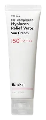 Hanskin Hyaluron Relief Water Sun Cream SPF50+