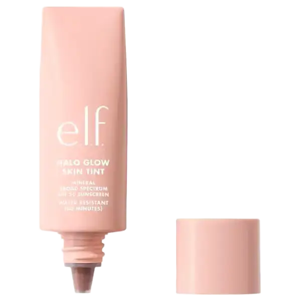e.l.f. cosmetics Halo Glow Skin Tint SPF 50 12 Tan Cool
