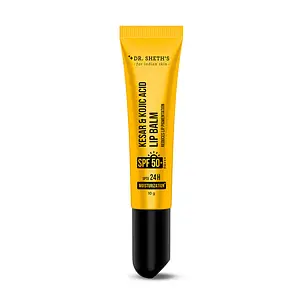 Dr. Sheth's Kesar & Kojic Acid Lip Balm SPF 50+