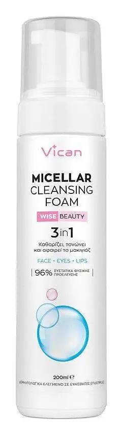 Vican Wise Beauty Micellar Cleansing Foam