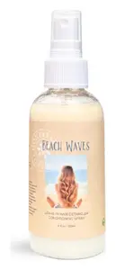 Honeybee Gardens Beach Waves Leave-In Hair Detangler Conditioning Spray