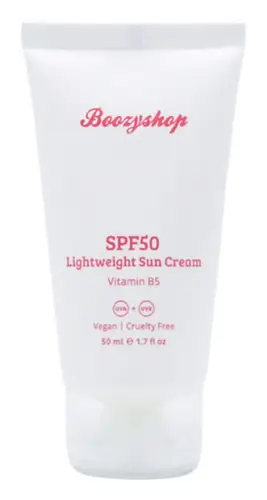 Boozyshop SPF 50 Lightweight Sun Cream