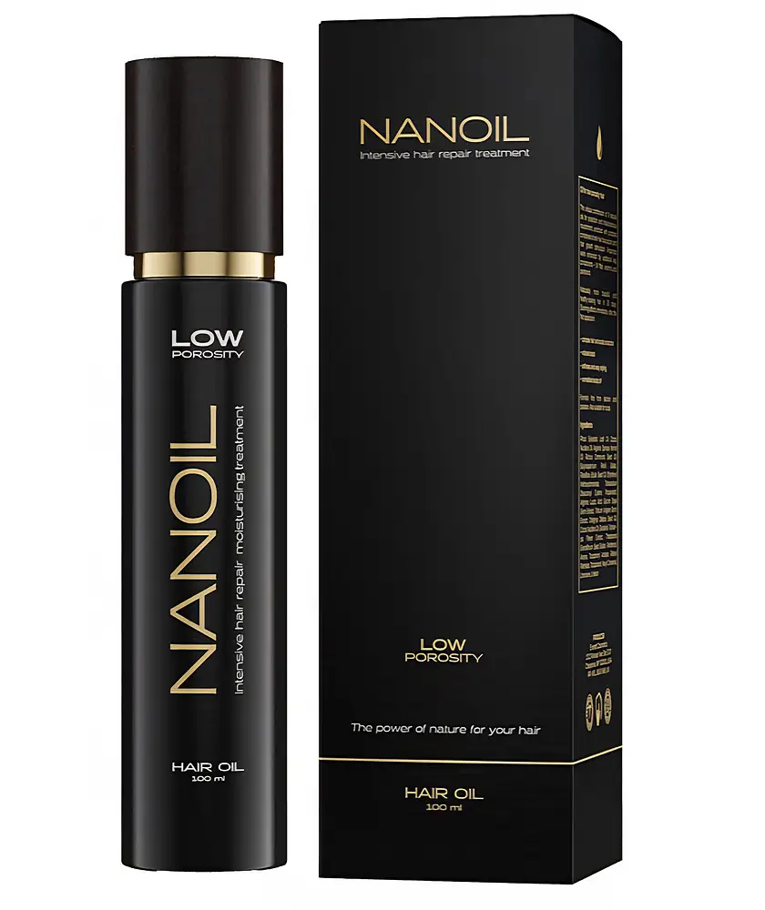 Nanoil Hair Oil Low Porosity