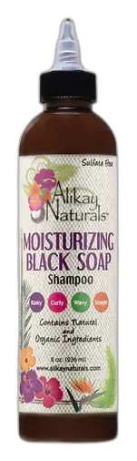 Alikay Naturals Moisturizing Black Soap Shampoo