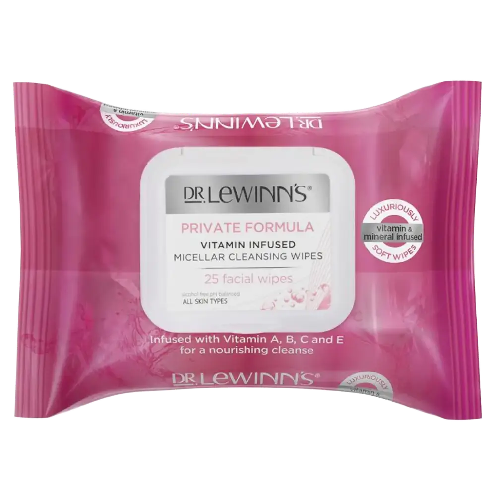 Dr. Lewinns Private Formula Vitamin Infused Micellar Cleansing Wipes