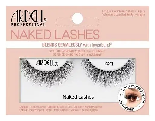 Ardell Naked 421 False Lashes Black